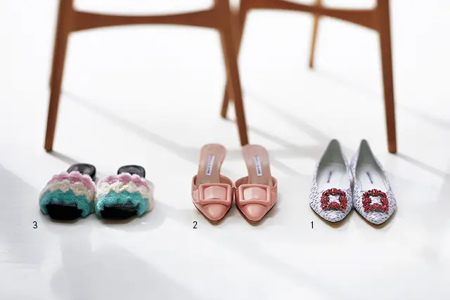 マノロ ブラニク〈PLAYFUL〉シューズ　