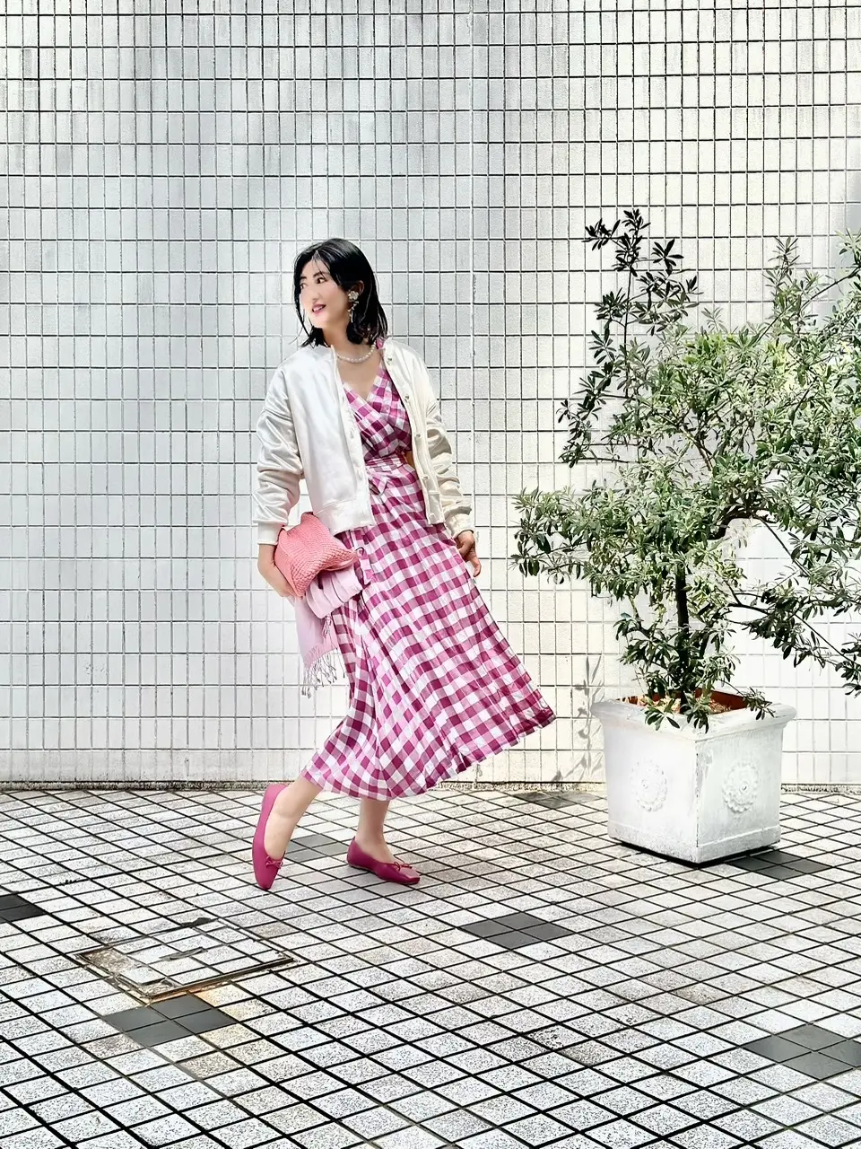 気分が上がるピンクコーデで表参道の画像_2