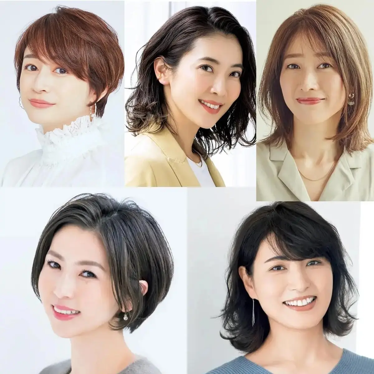 【50代におすすめのヘアスタイル・髪型カタログ】手入れが楽でおばさんぽくならない！ショート・ボブ・ミディアム・ロング別