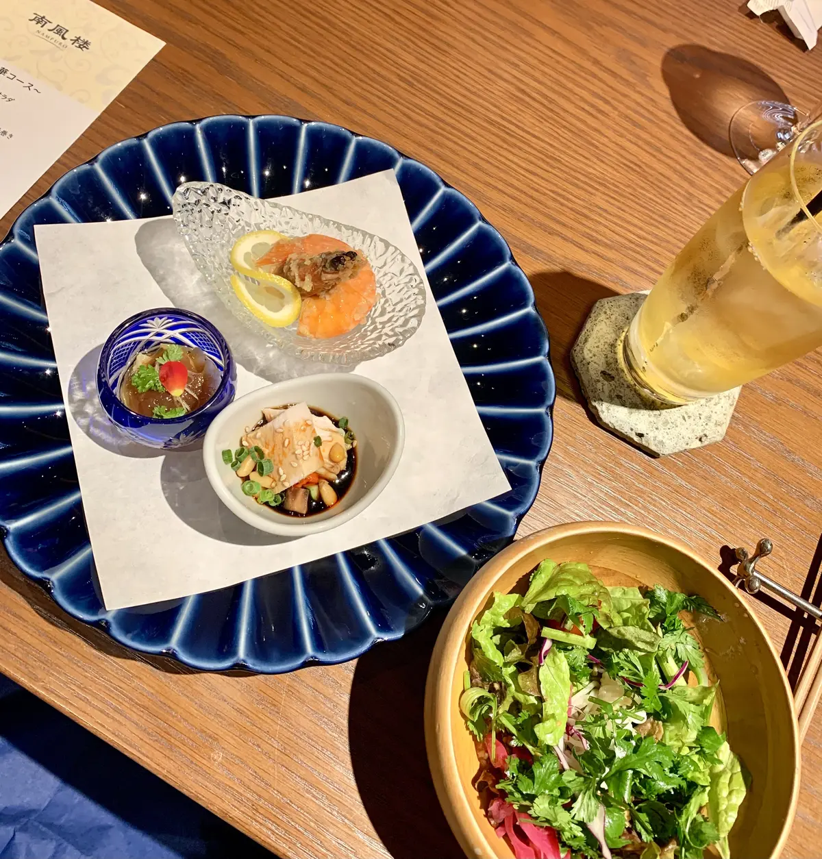 銀座「南風楼」でお祝いランチ🥂の画像_2