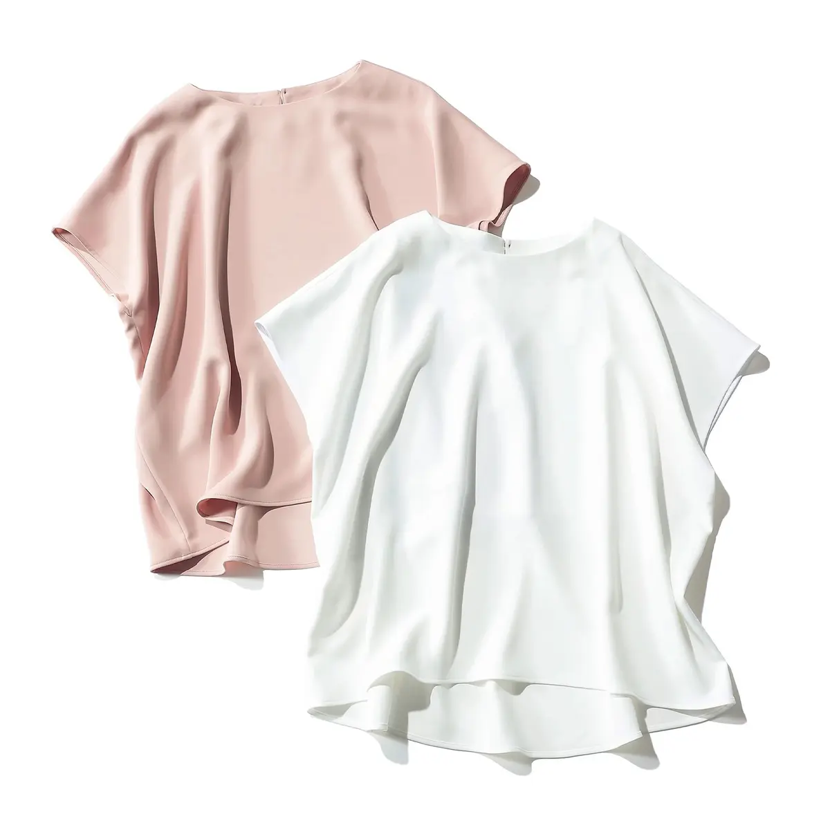 E by eclat とろみコクーンブラウス