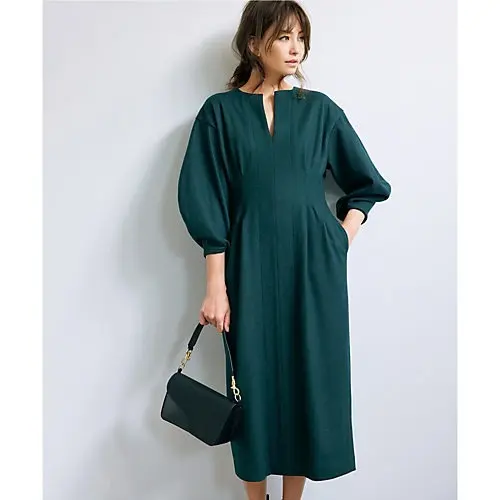 VERMEIL par iena×eclat ウエストシェイプワンピース￥30,800