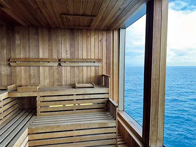 スパ施設も充実。