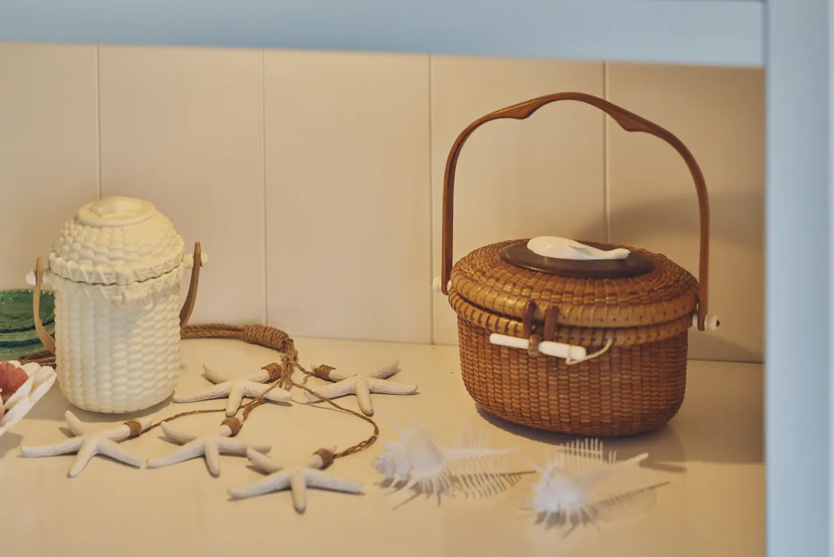 75㎡ スモールラグジュアリーな部屋　壁面収納　バスケット