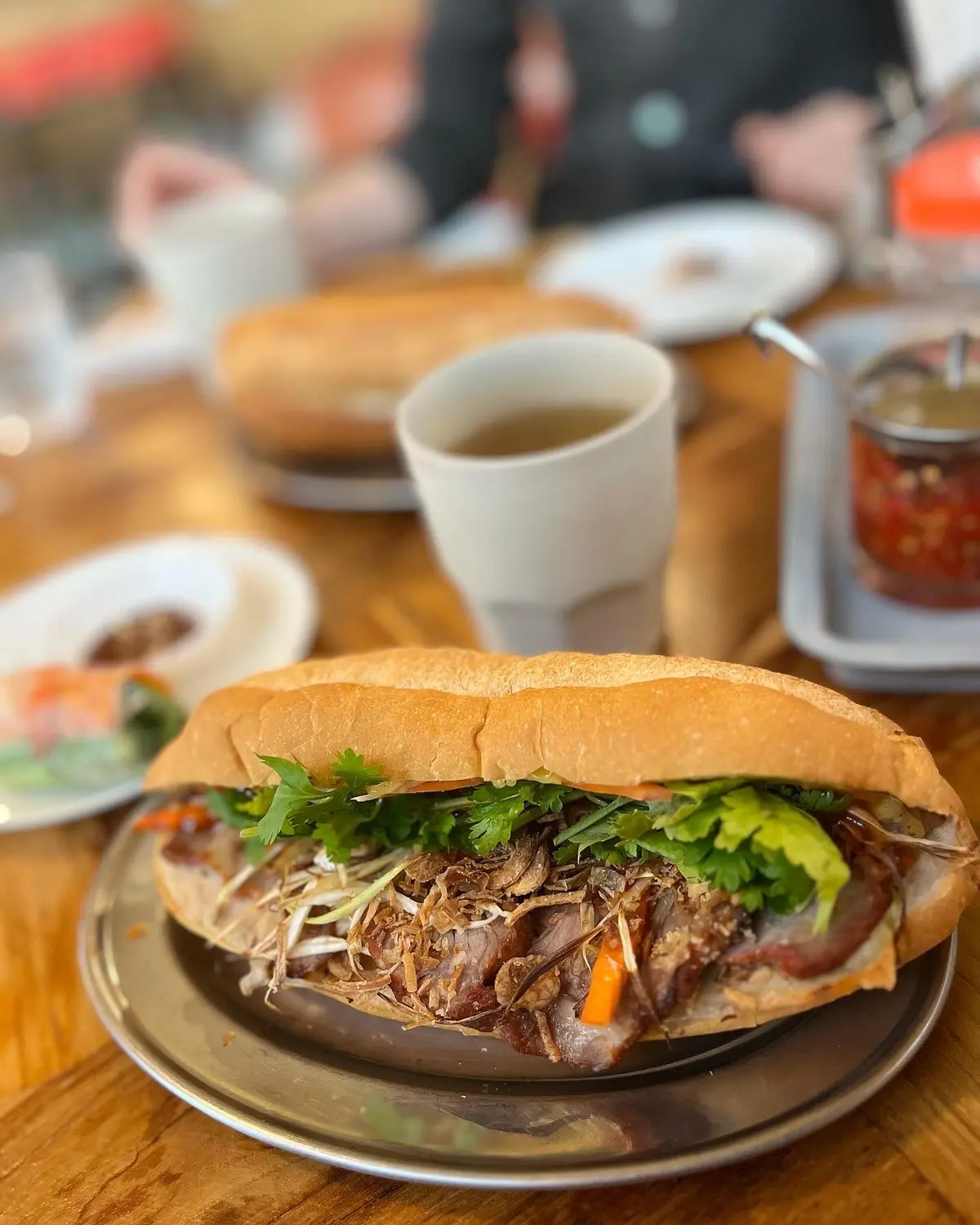 ZARA柄ワンピでホックニー展。の画像_11