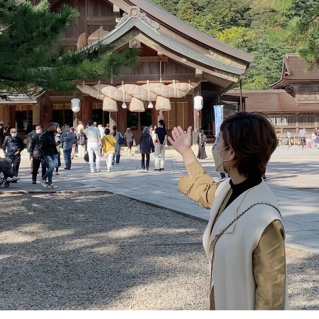 先月『神在月』の出雲大社で願掛けを〜★の画像_2