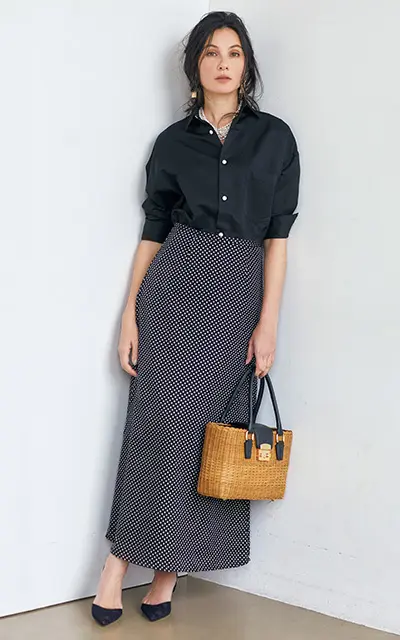 シャツ￥39,000／マディソンブルー