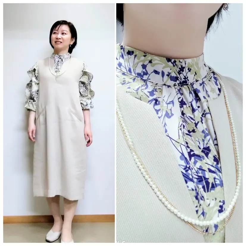 季冬から春へ、アラフィフ秘書お仕事毎日服の画像_5