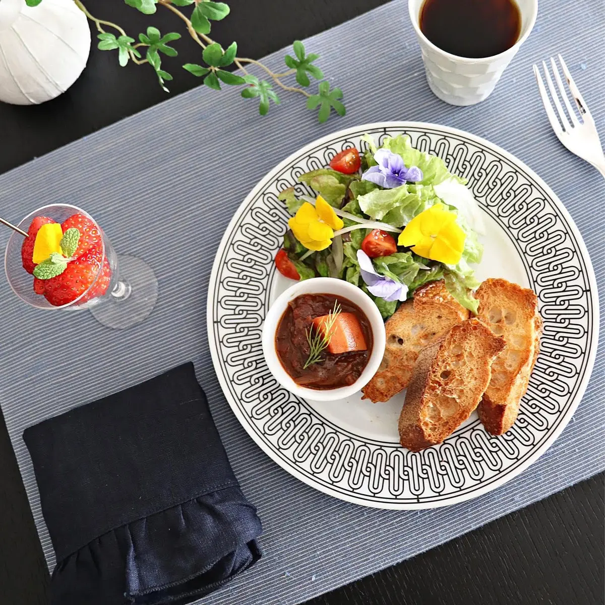 エルメスのアッシュデコのプレート