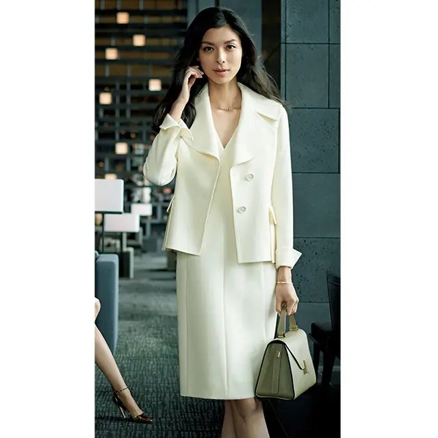 AKRIS  ロイヤルホワイト セットアップ