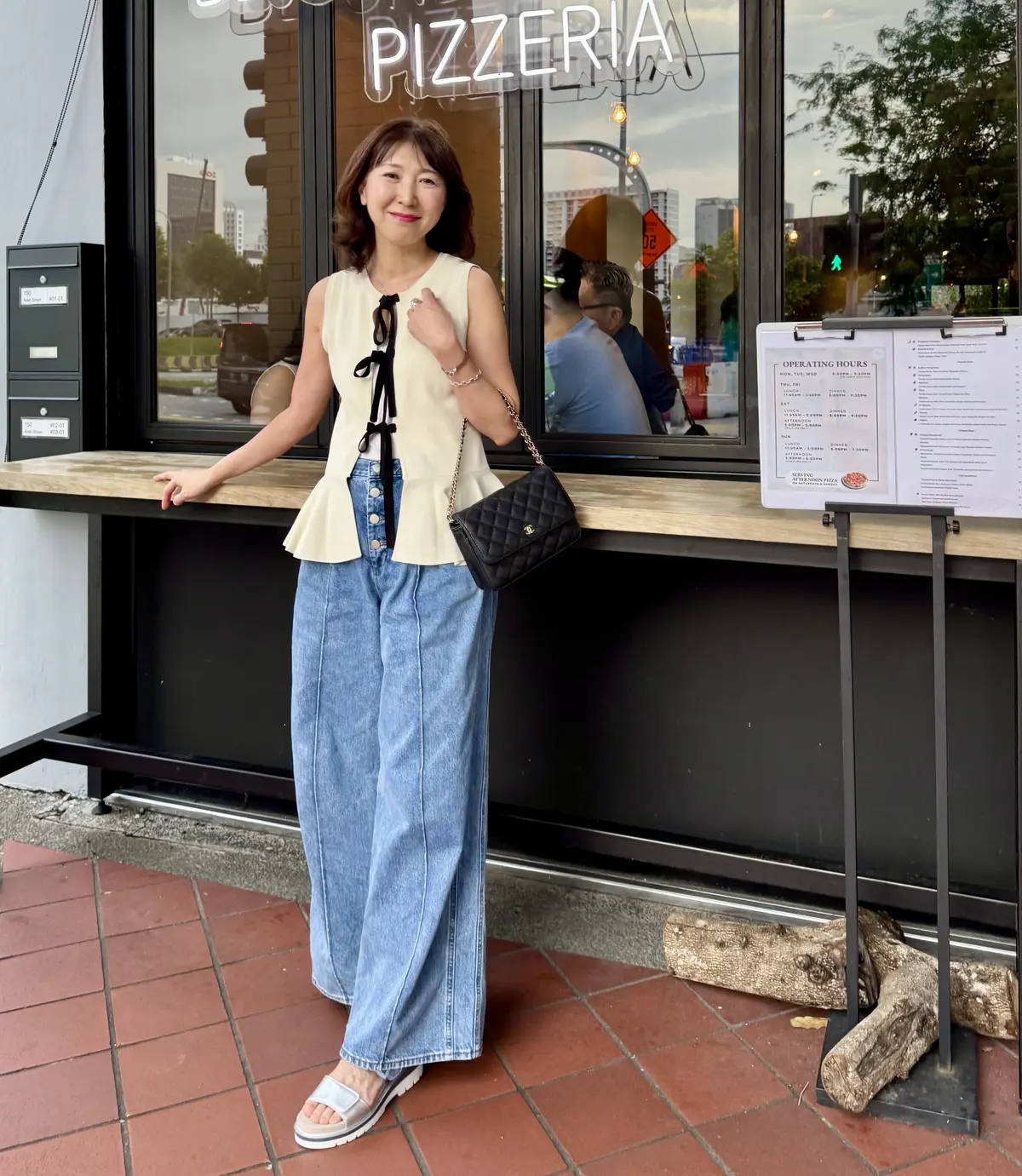 ブルーデニムコーデ