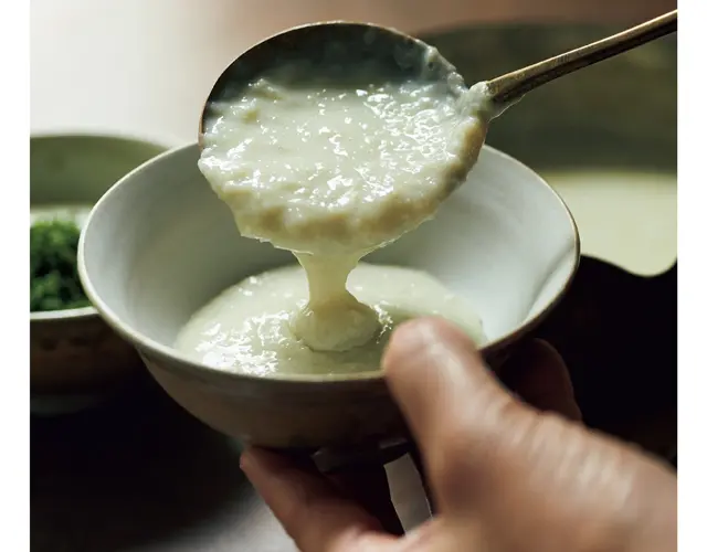 れんこんと豆乳のスープ