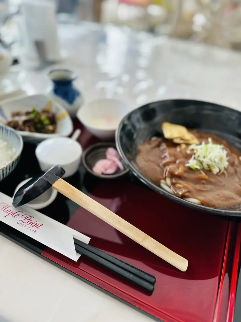 メイプルポイントゴルフクラブの食事