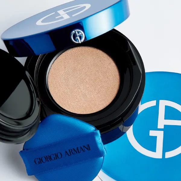 ウォータリーバーム状のクッションファンデ