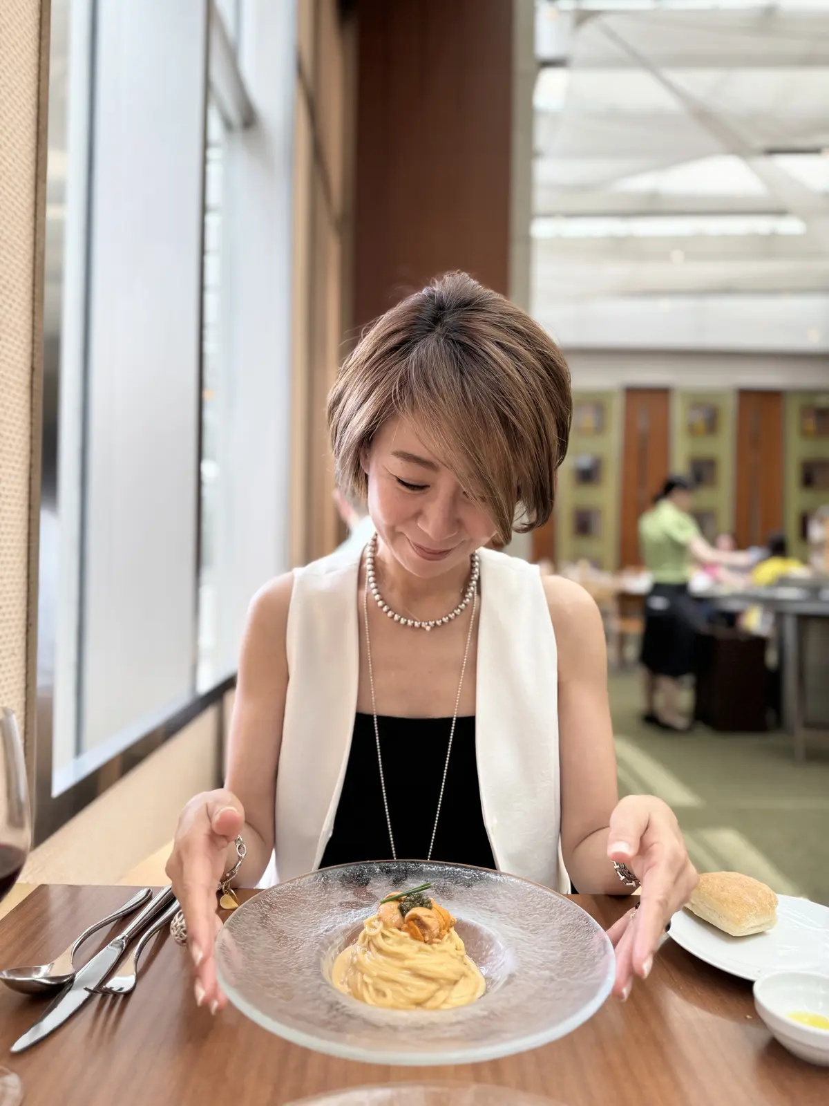 期間限定！絶品冷製ウニパスタを堪能♪の画像_3