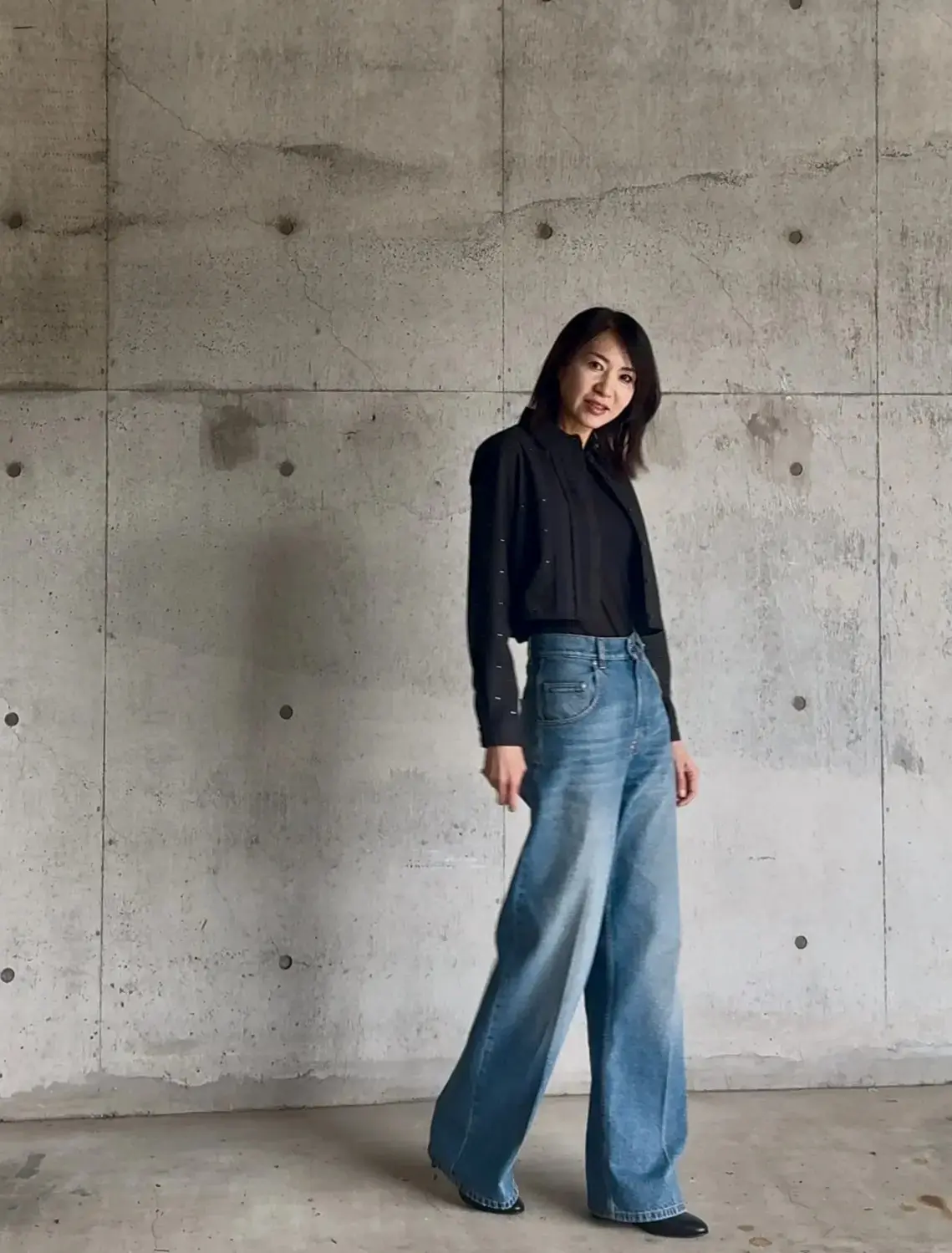 目指すはカッコよくて女性らしいデニムスタイル