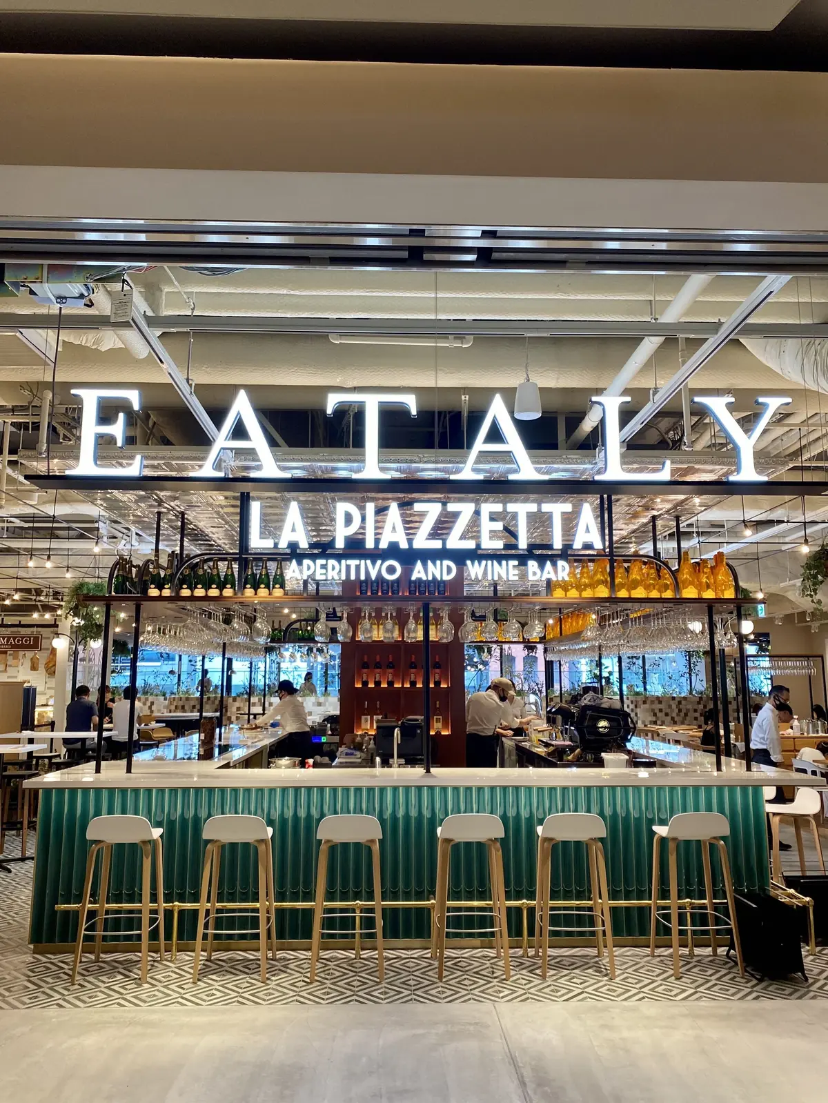 8/25openのEATALY銀座へ