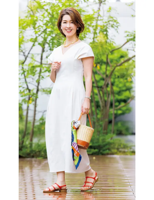 根本有加理さん（エクラ 華組・パーソナルスタイリスト）