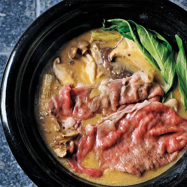 『明神館』信州プレミアム 牛しゃぶしゃぶ