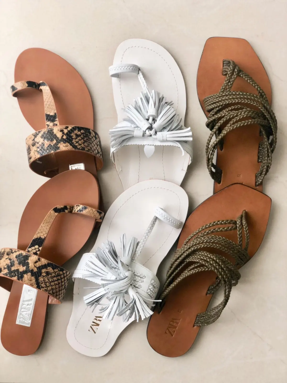 ZARAのサンダルとウエッジソールのサンの画像_1