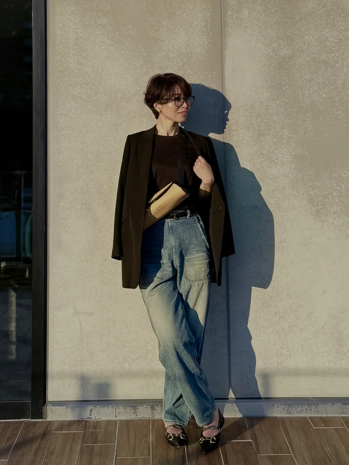 愛用の黒のジャケットコーディネート集！！の画像_4