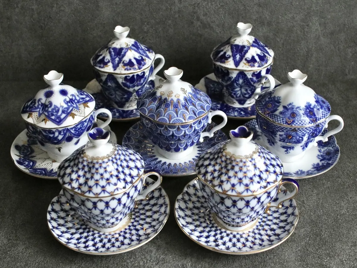 インペリアルポーセレンのカップたち