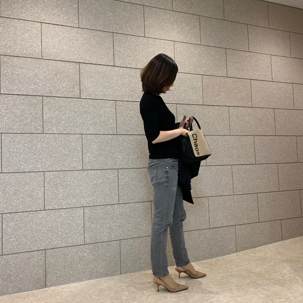 きれい目カジュアルにもこでかけトートの画像_3