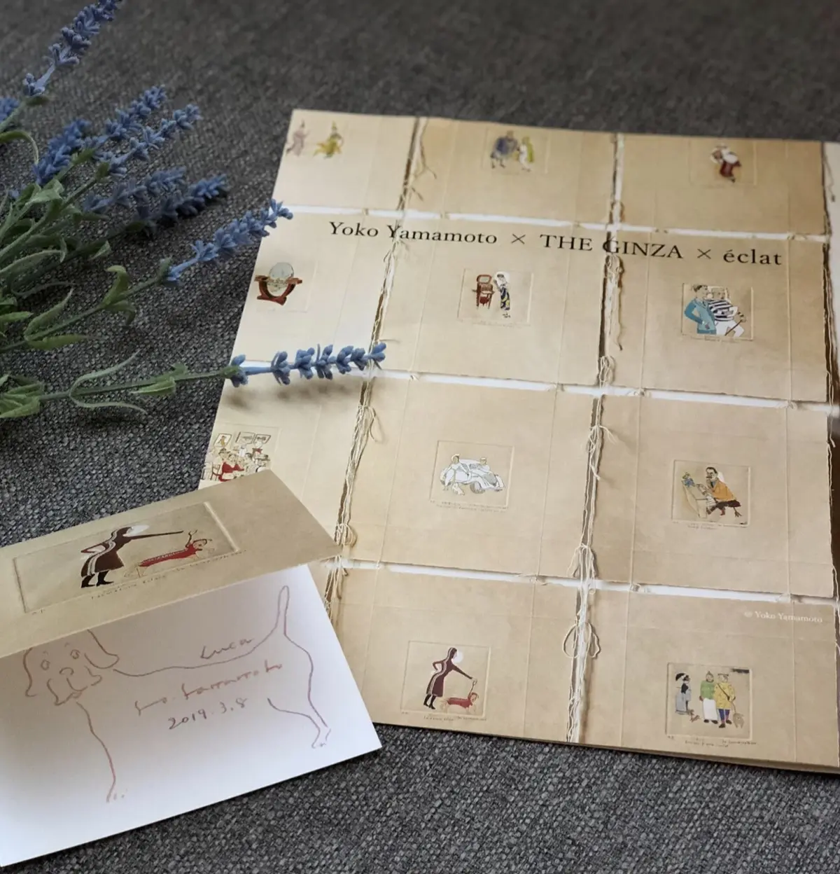 山本容子さん×THE GINZA×eclの画像_4