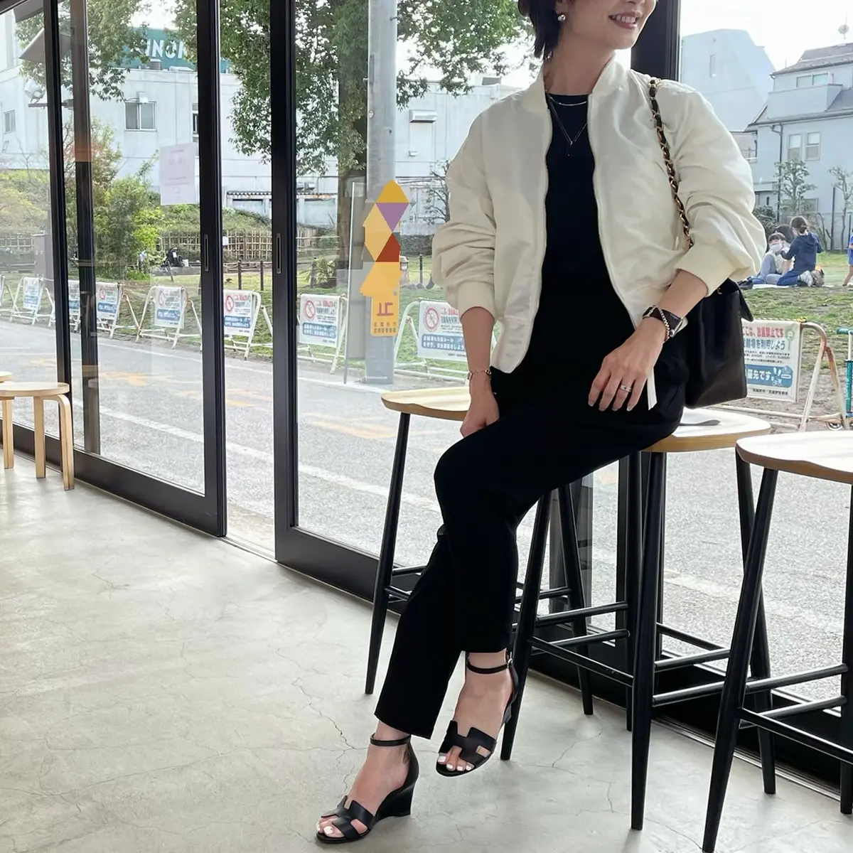 久しぶりのブルゾン♡艶白に惚れましたの画像_3