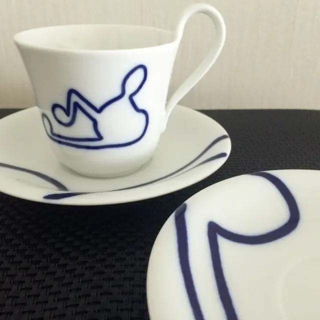 「結婚記念に買ったカップ＆ソーサー。 もう何十年も夫婦の朝の相棒です」