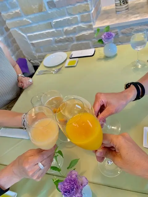 華組の先輩方との六本木ランチ会の画像_2