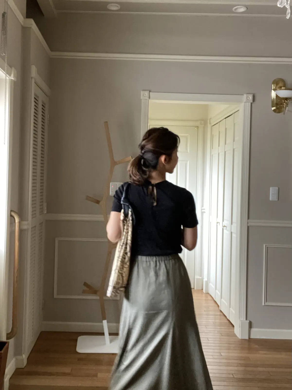 マキシスカートで瞬間着映えの画像_2