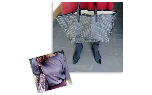 アクセサリーやバッグなど、小物もあわせて紹介