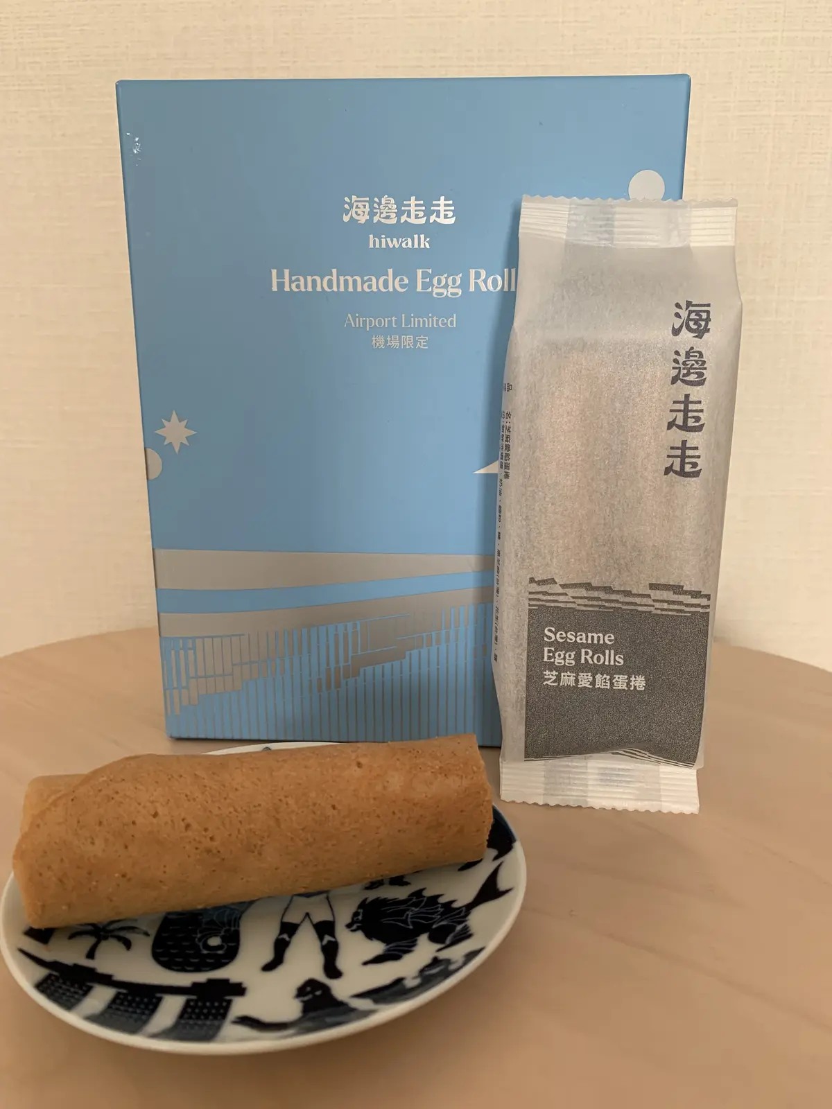 海邊走走のエッグロール