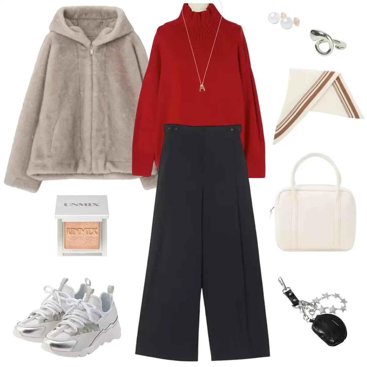 【50代 週末コーデ】華やぎと抜け感を両の画像_1