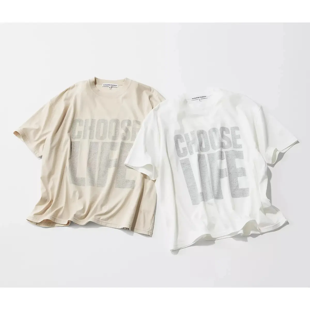 キャサリン・ハムネットの人気Tシャツが今の画像_4