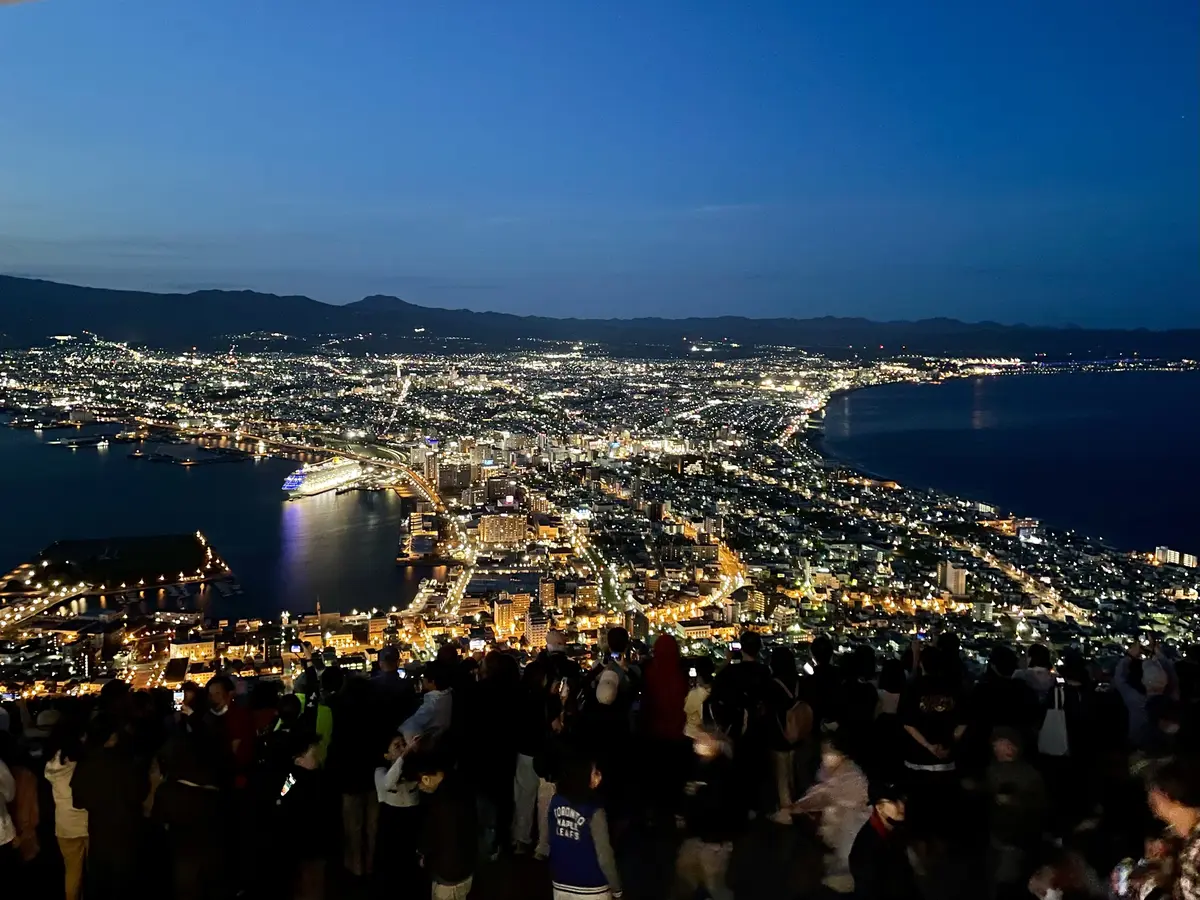 北海道、函館、世界三大夜景、綺麗、素敵、夜景、素晴らしい、展望台、