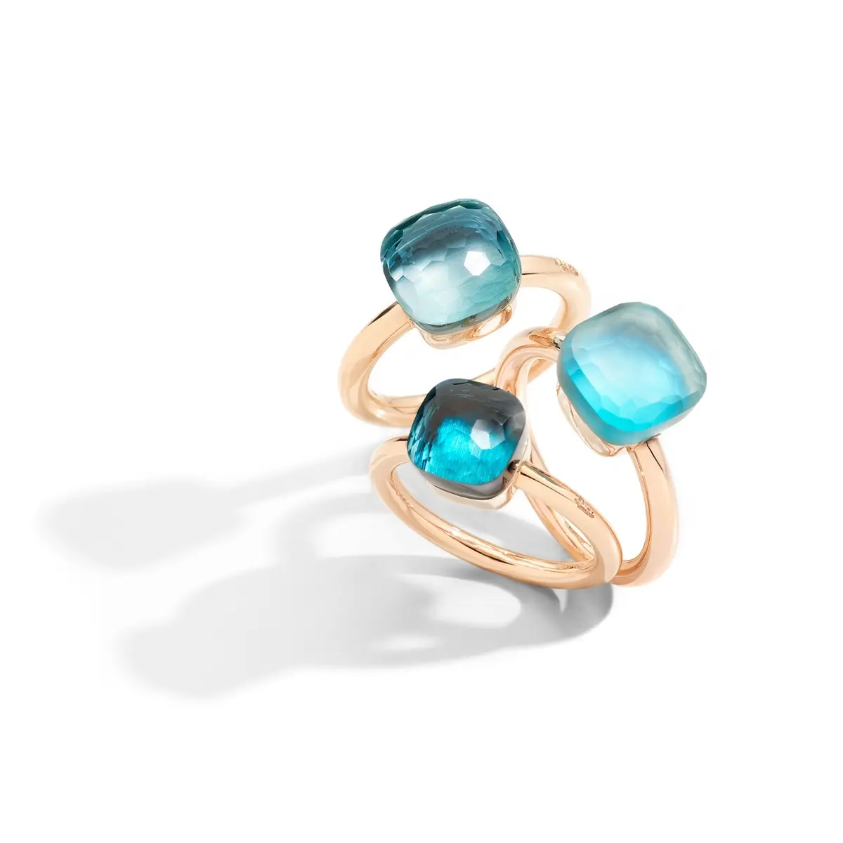 ポメラート「ヌード ジュレ」リング ブルートパーズ