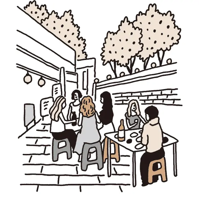 観劇は約3時間。観劇後は、SNSで調べて当たりをつけておいた、夜遅くまで営業する飲食店へ。24時間営業の有名焼肉店「永川永化」や、鍾路の屋台街も、推し活仲間と気兼ねなく語り合えて満足度大！