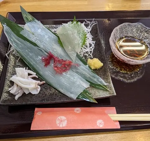 味鮮まえかわ「イカソーメン」