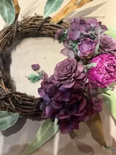 ドライフラワー教室　ドライフラワー  東京　大人の習い事