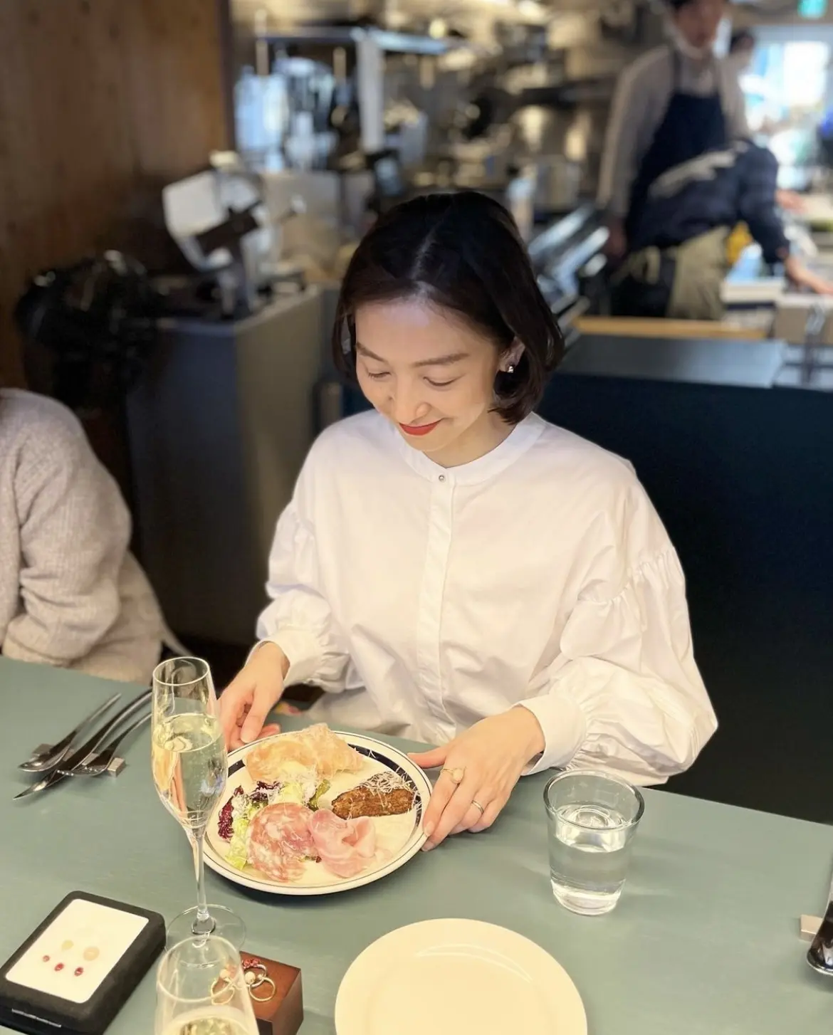 白ブラウスで♡清澄白河イタリアンの画像_7