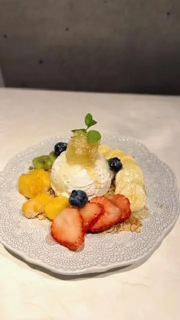 グリークヨーグルトフルーツ