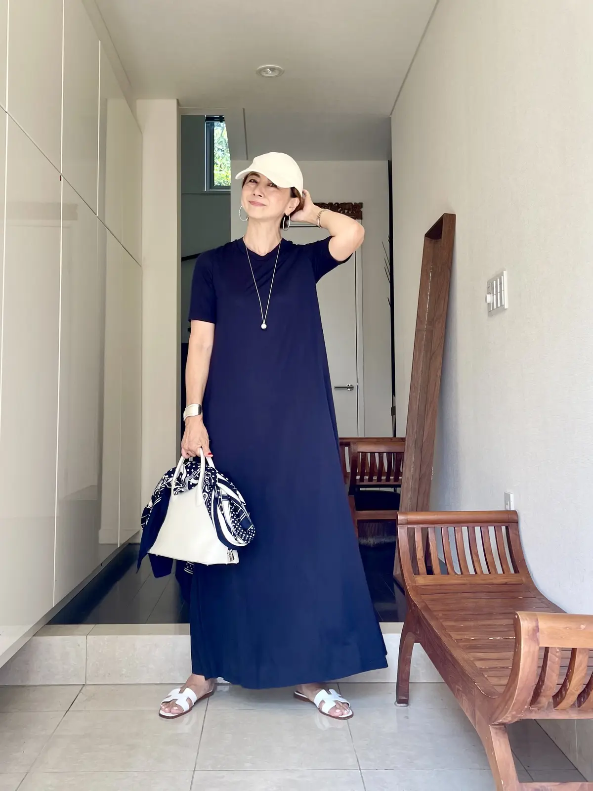 真夏のネイビースタイルの画像_4