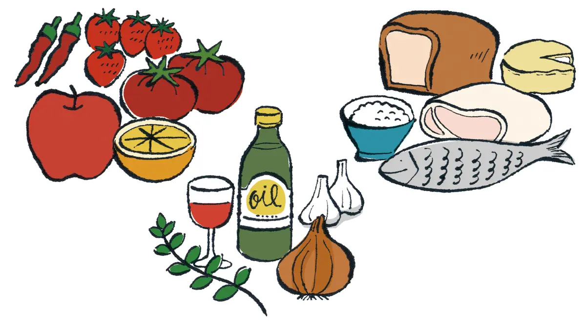 OurAge×Webエクラ　食材イラスト