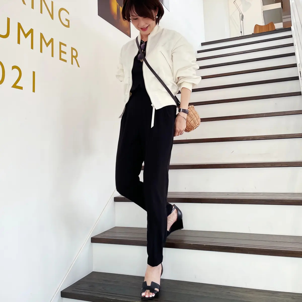 久しぶりのブルゾン♡艶白に惚れましたの画像_1