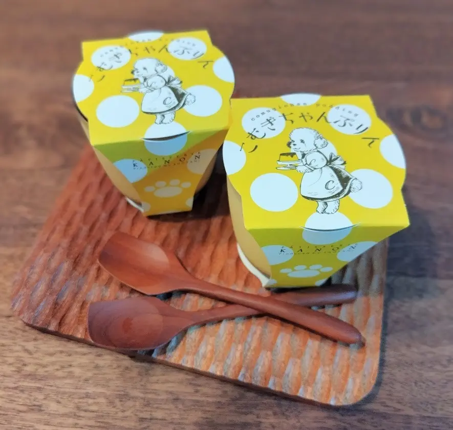 パティスリー菓響　こむぎちゃんぷりん