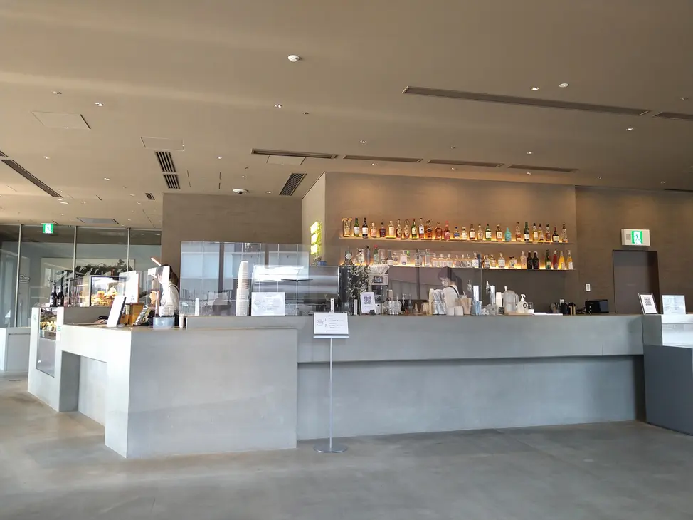 VALLEY PARK STANDの店内、カウンター