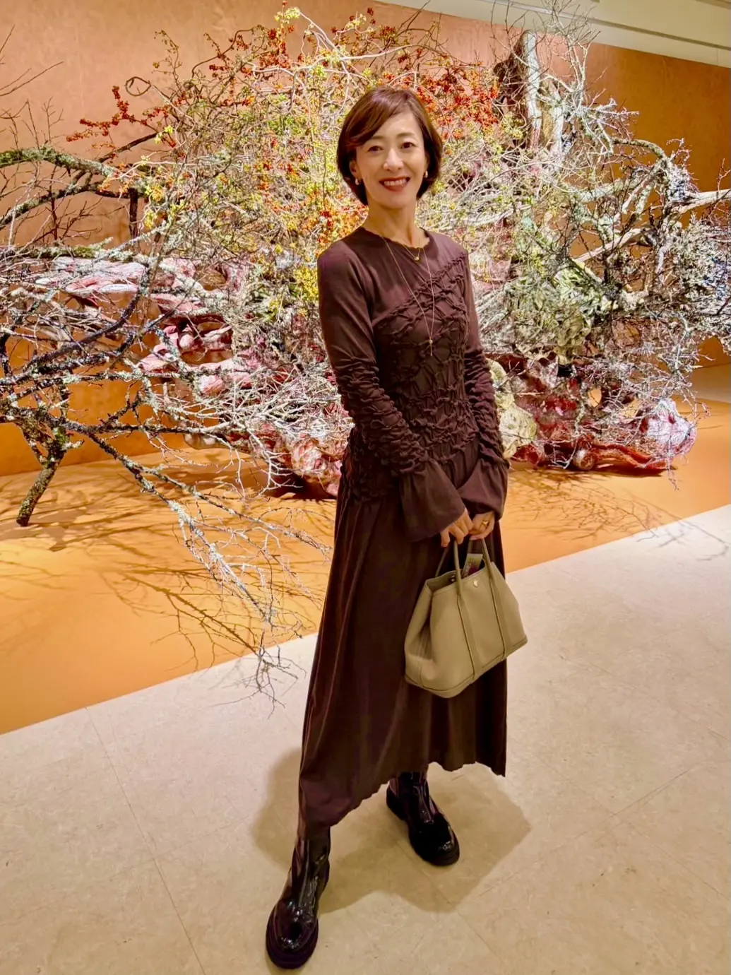 ZARAのワンピースで芸術の秋を満喫！「の画像_17