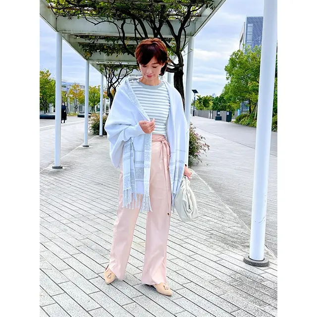 羽織るだけでしゃれ見え！おしゃれな50代の画像_2